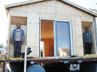 Construction des bateaux-maisons